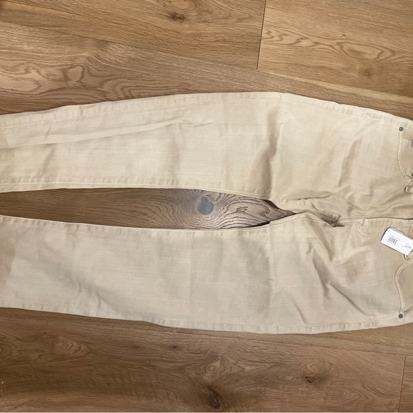NYDJ Sheri slim ankle jeans with riveted side slits size 4 in feather - Picture 11 of 13